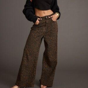 12th Tribe Midland Leopard Print Pant Size XLXL